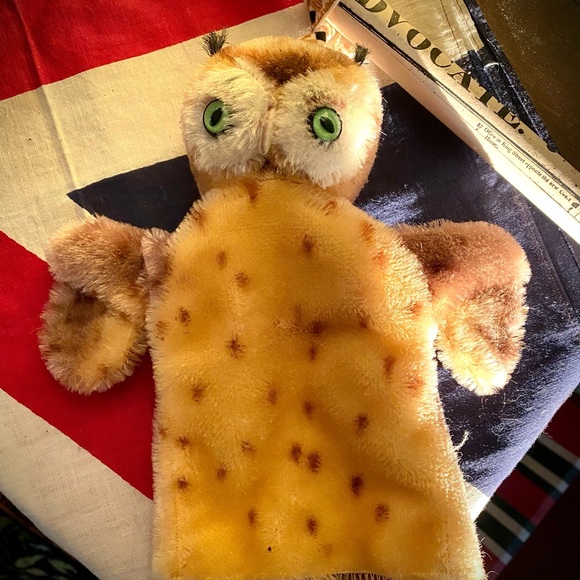 Vintage Steiff Wittie the Owl hand puppet - Picture 3 of 6